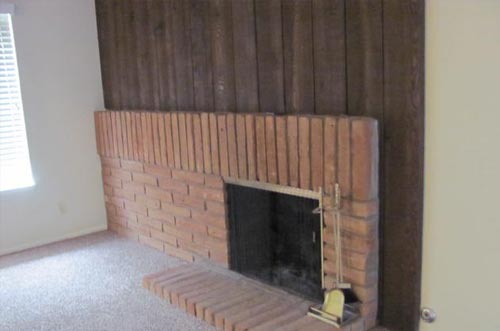 Before Family Room Timberlane